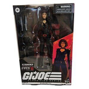 Hasbro GI Joe Snake Eyes Classified Series Baroness Action Figure NEW (19)